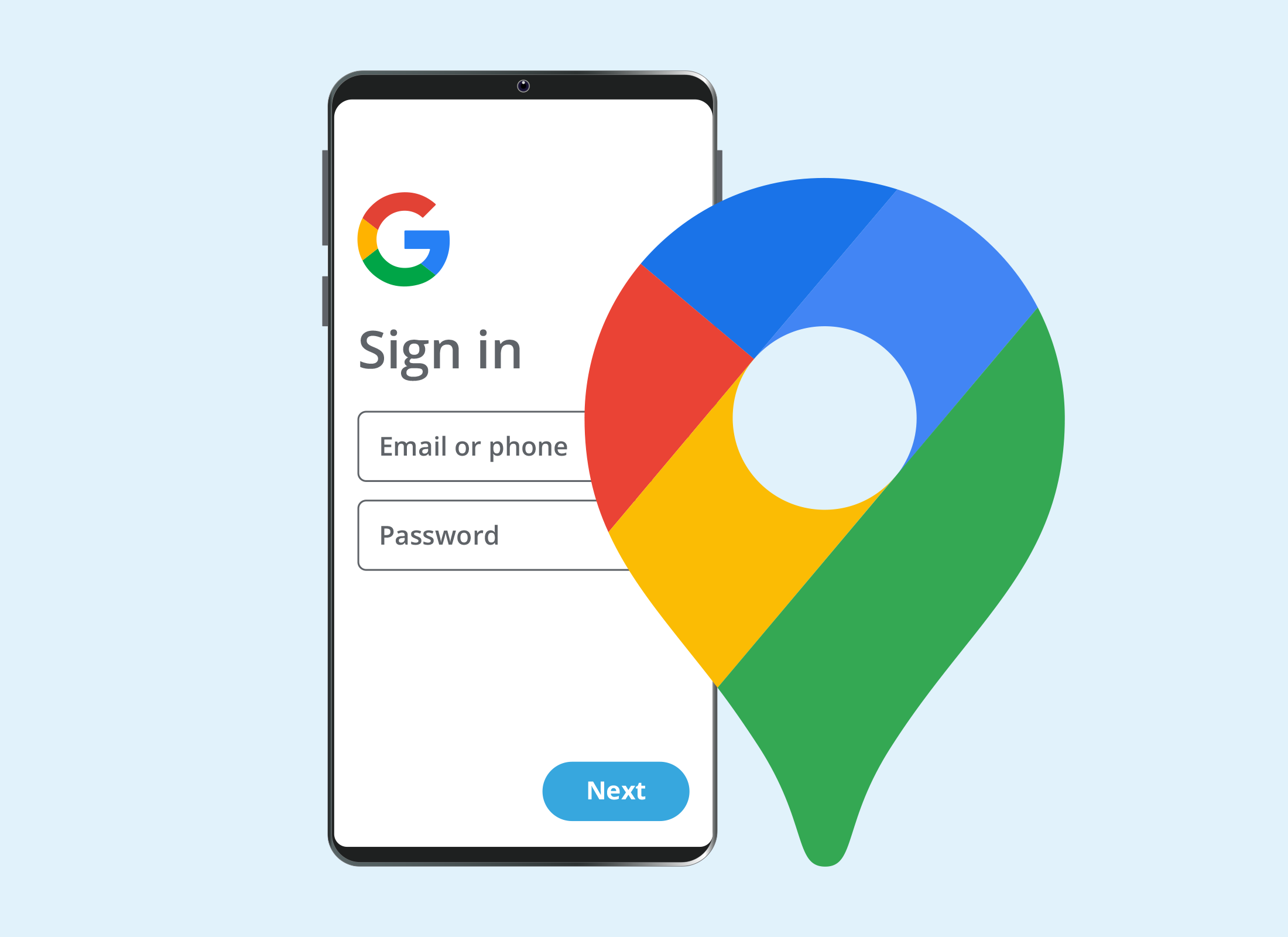 Accesso a Google Maps