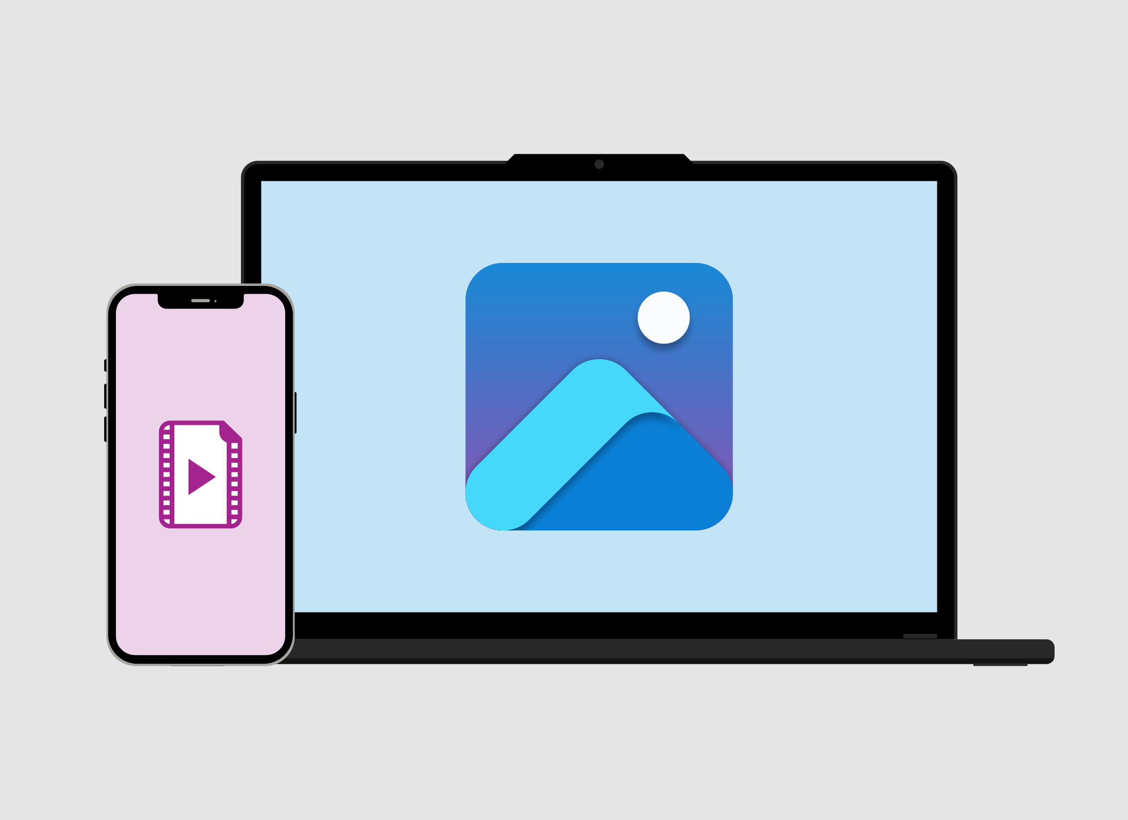 Sharing videos from iPhone to PC