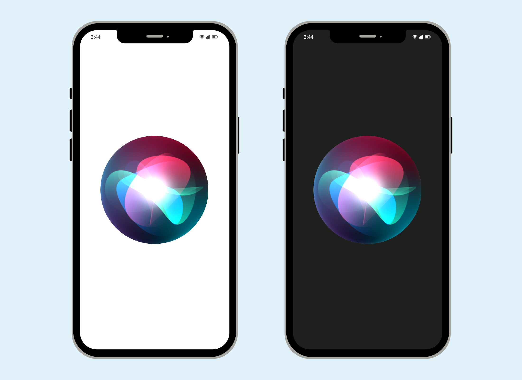 Using Siri on an iPhone