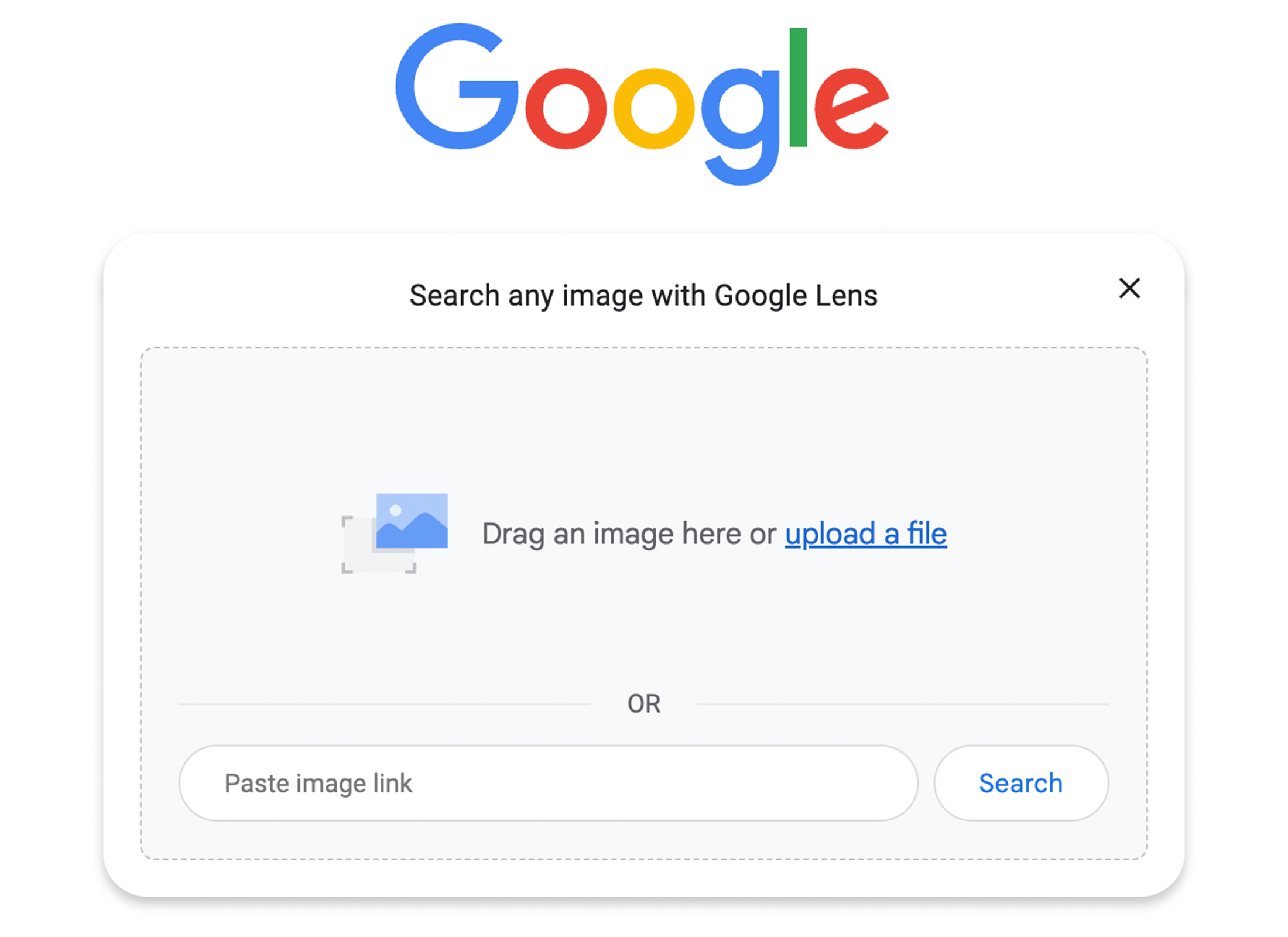 Google reverse image search