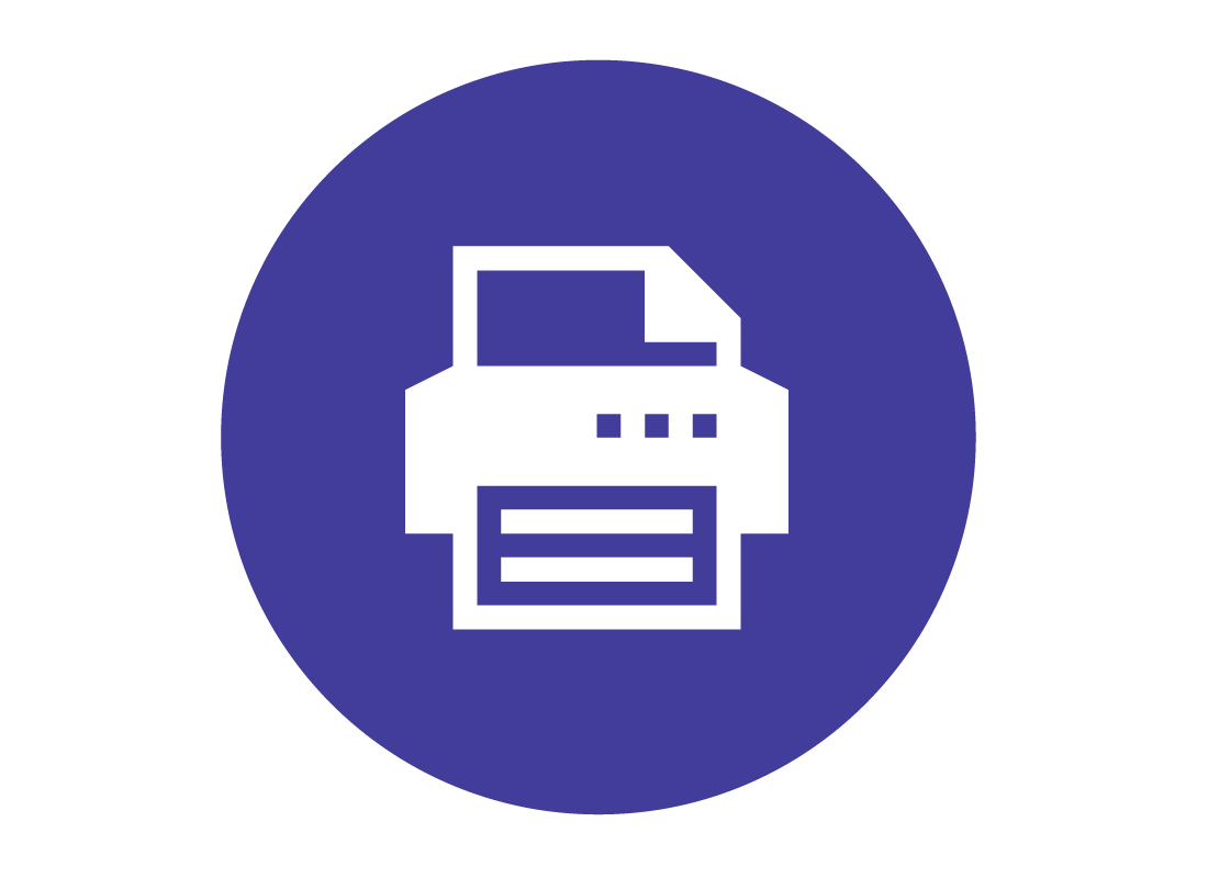 A printer icon