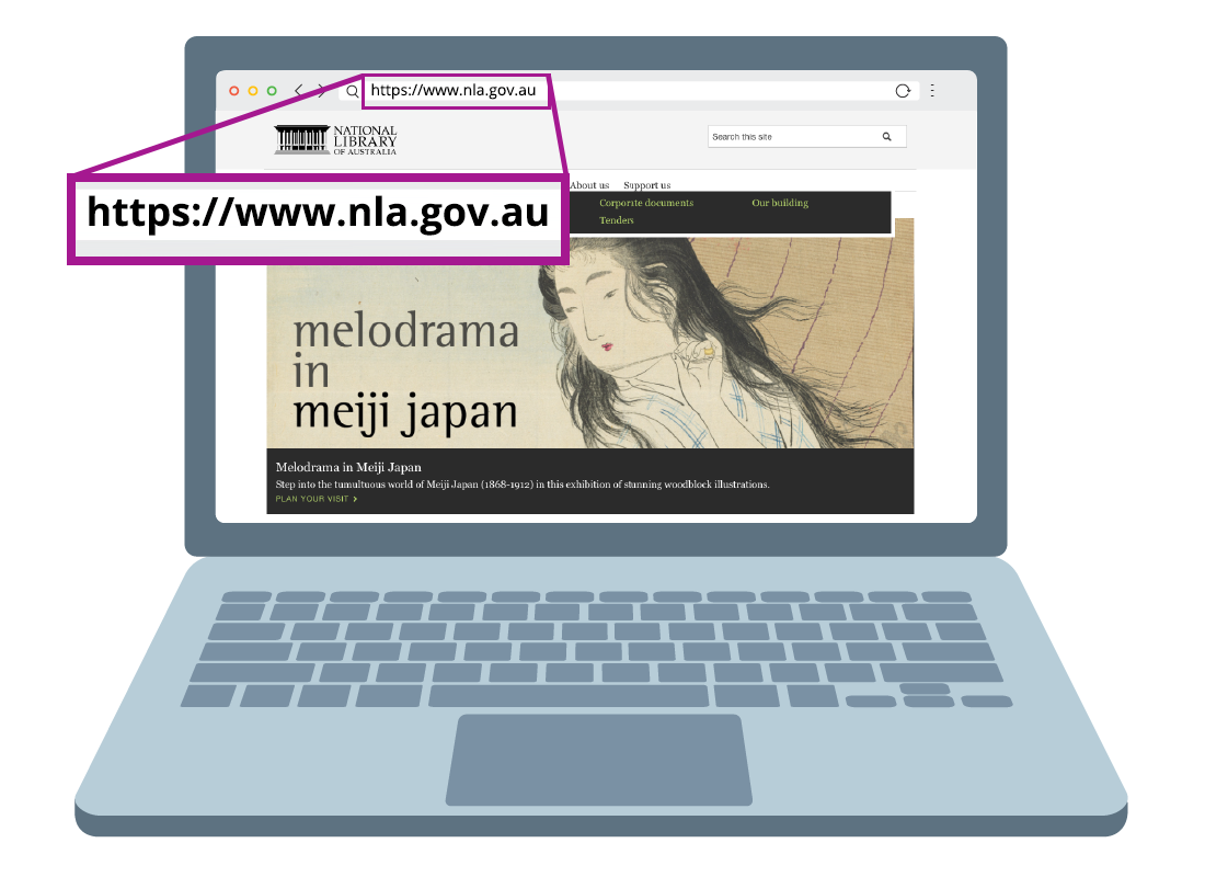 The National Library of Australia website