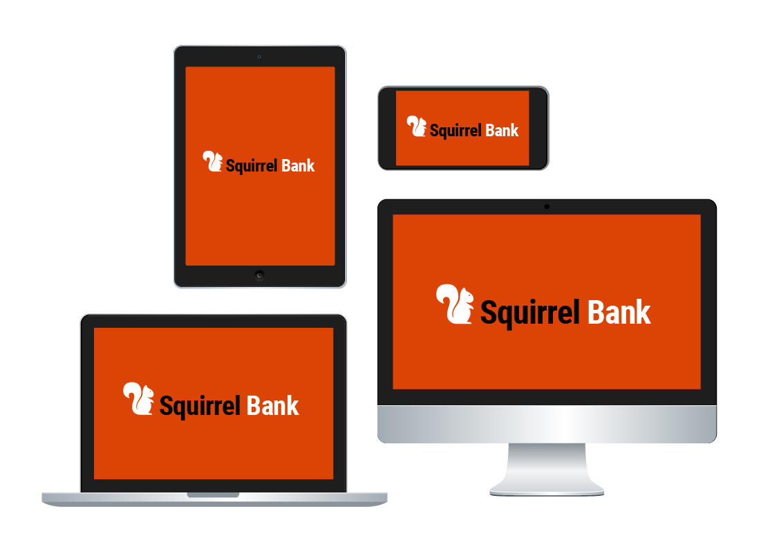 A laptop computer, desktop computer, mobile phone and tablet can all be used to bank online