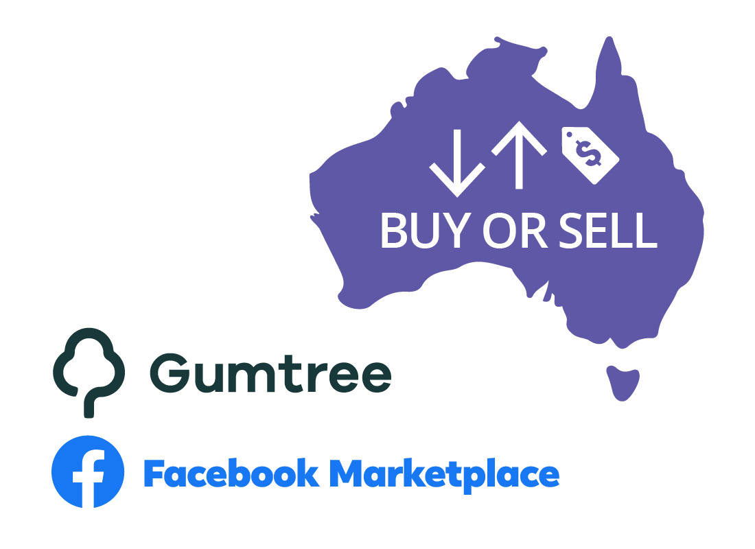 Other online buying and selling options in Australia include Gumtree and Facebook Marketplace websites.