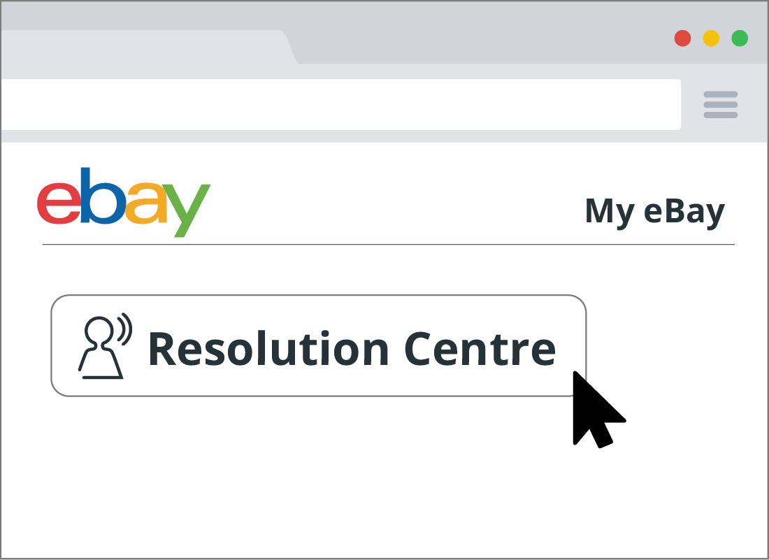 The eBay Resolution Centre can help you resolve any issues with a buyer or seller.