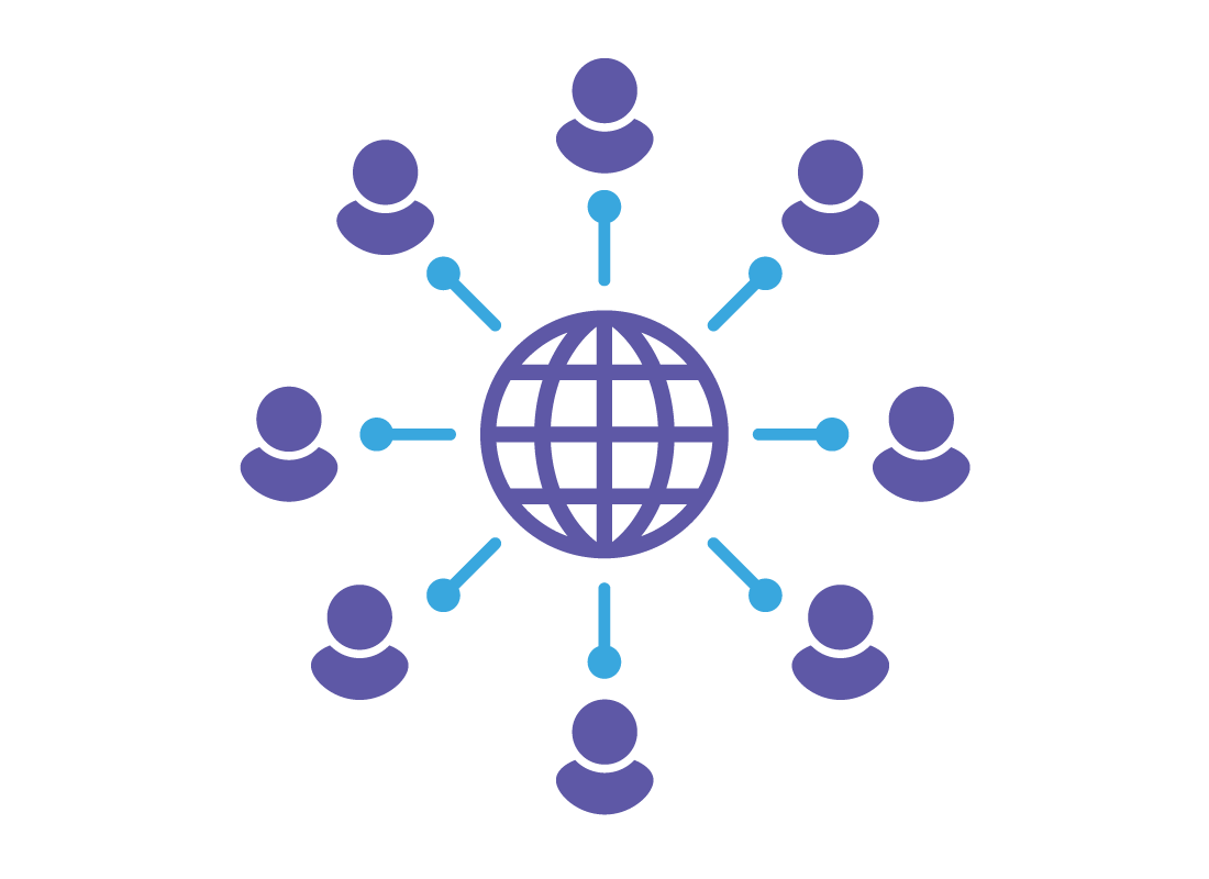 You can connect to friends from anywhere in the world using social media.