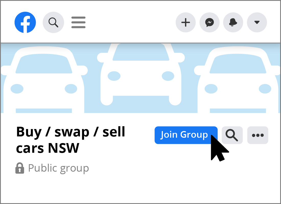 You can join groups of likeminded people by clicking on the Join Group button if you find a group that interests you.