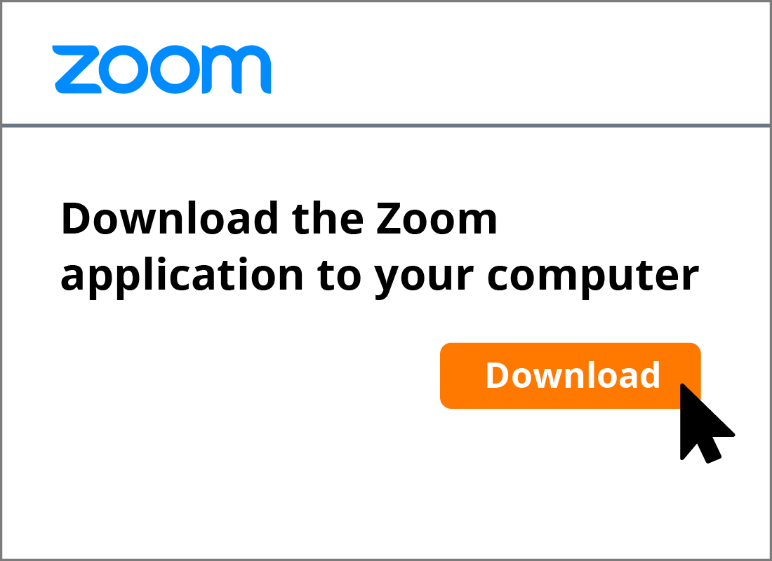 The Download button to download Zoom to your computer.