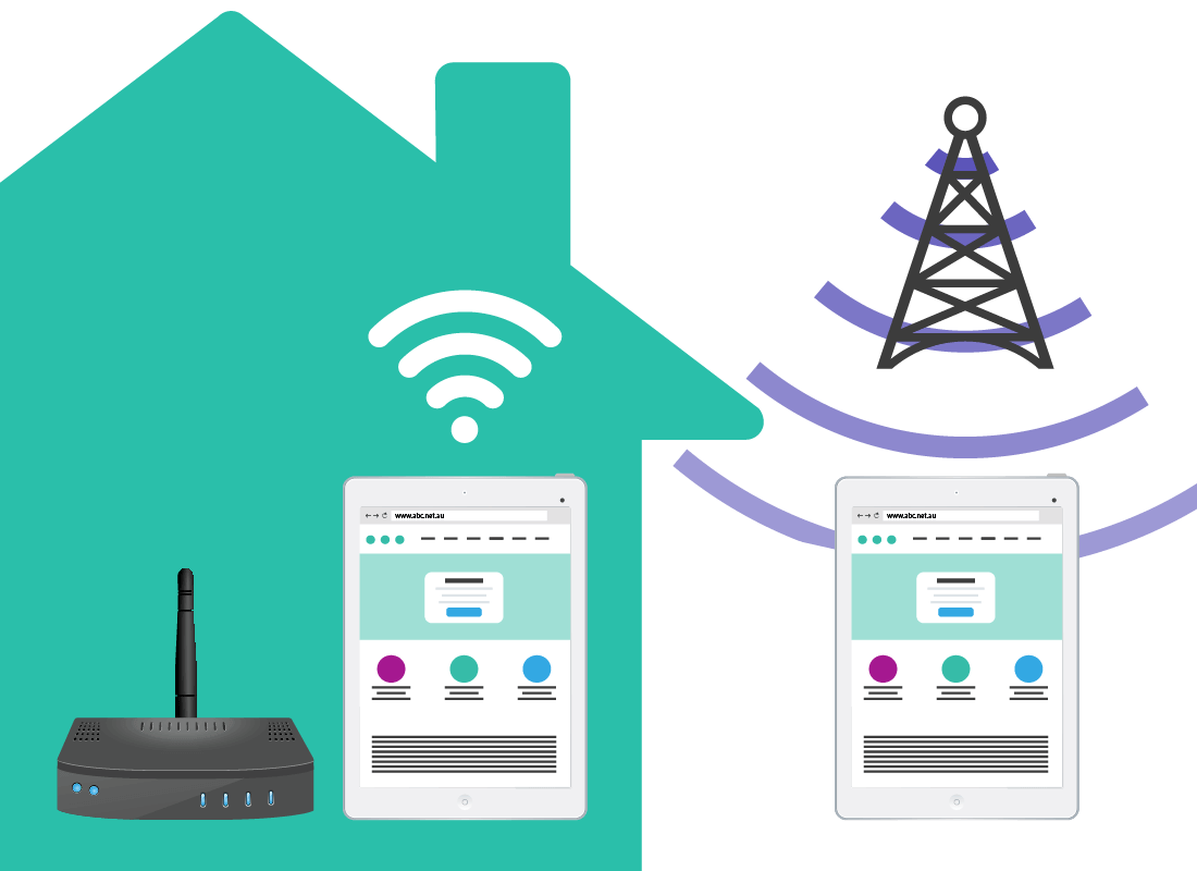 Home Data Vs Mobile Data: Switching My Mobile Phone From Mobile Data To 