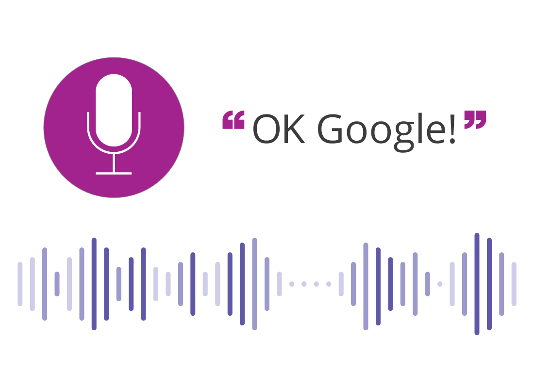 Microphone with OK Google