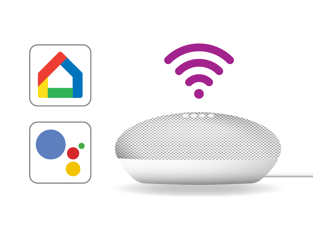 Google home 1 white sales dot