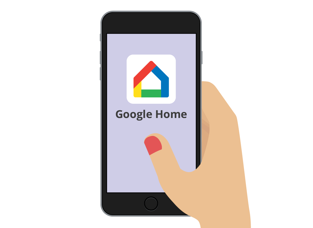 Setting up smart hot sale home with google