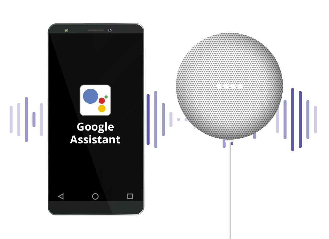 Voice assistant on smart device