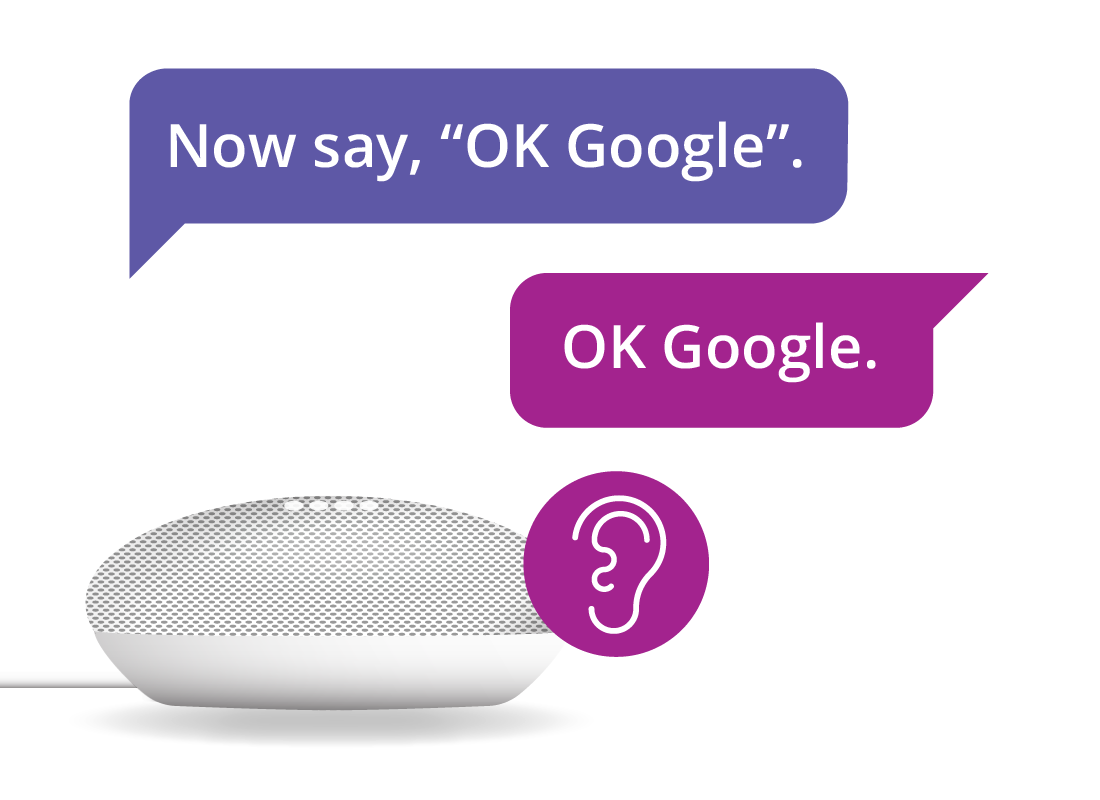 Training the voice assistant to recognise your voice