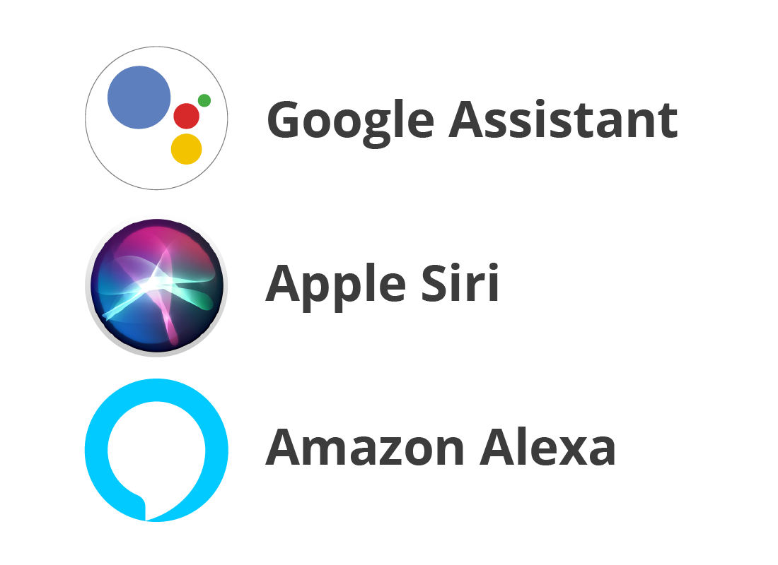 google, apple and amazon