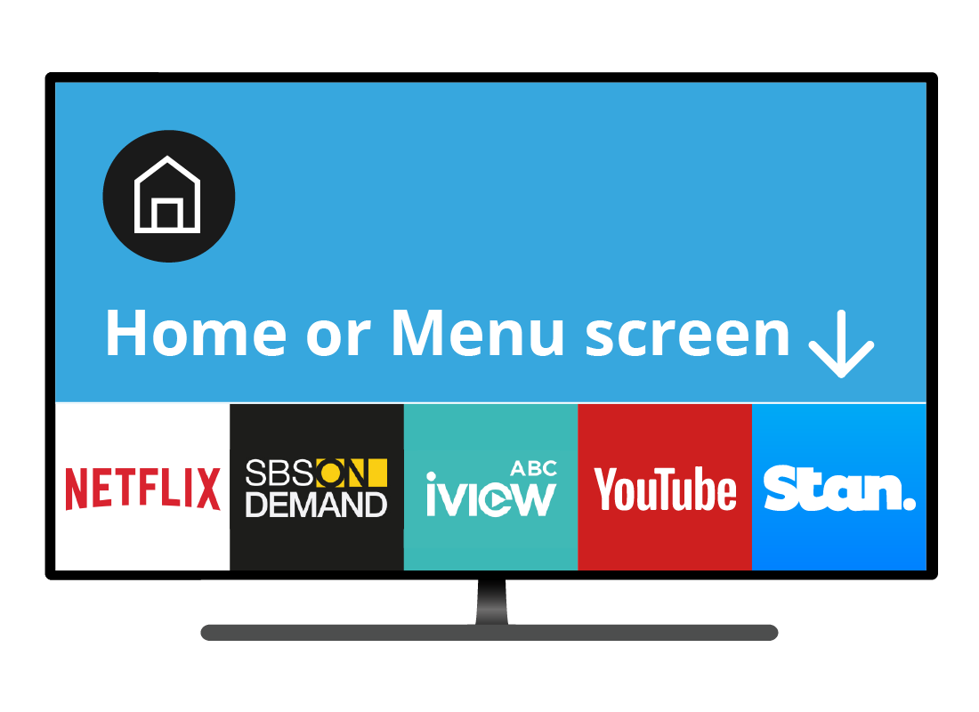 Chromecast connecting to the smart TV