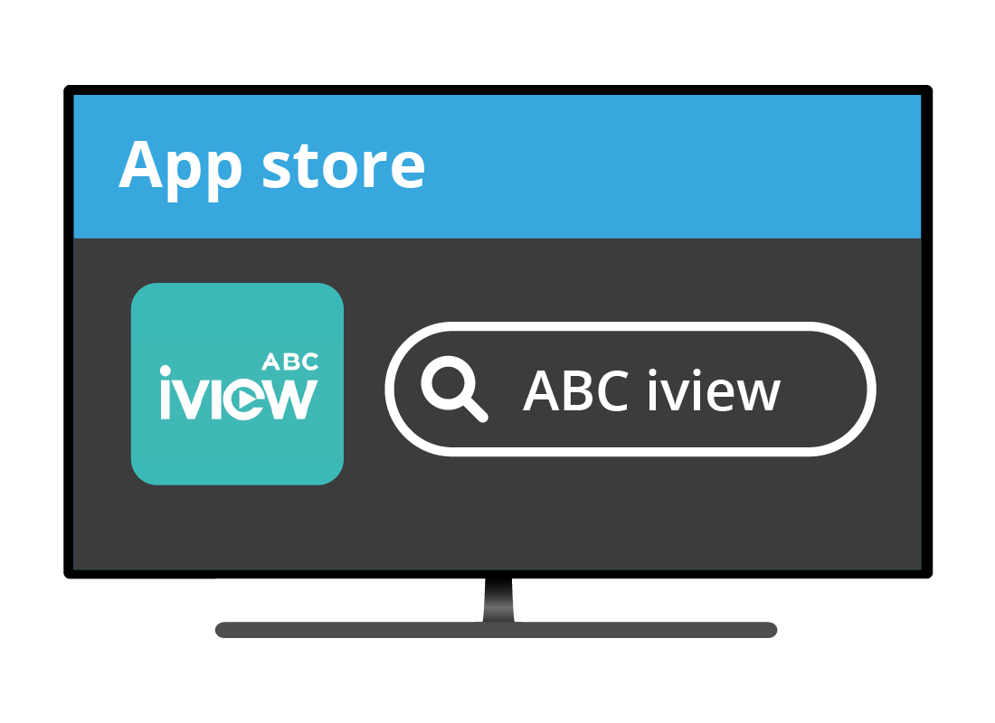 The app store showing the ABC iView app
