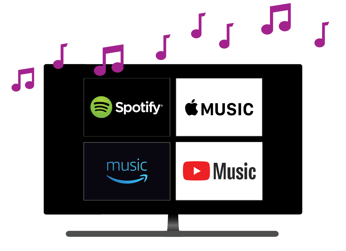 Music streaming apps