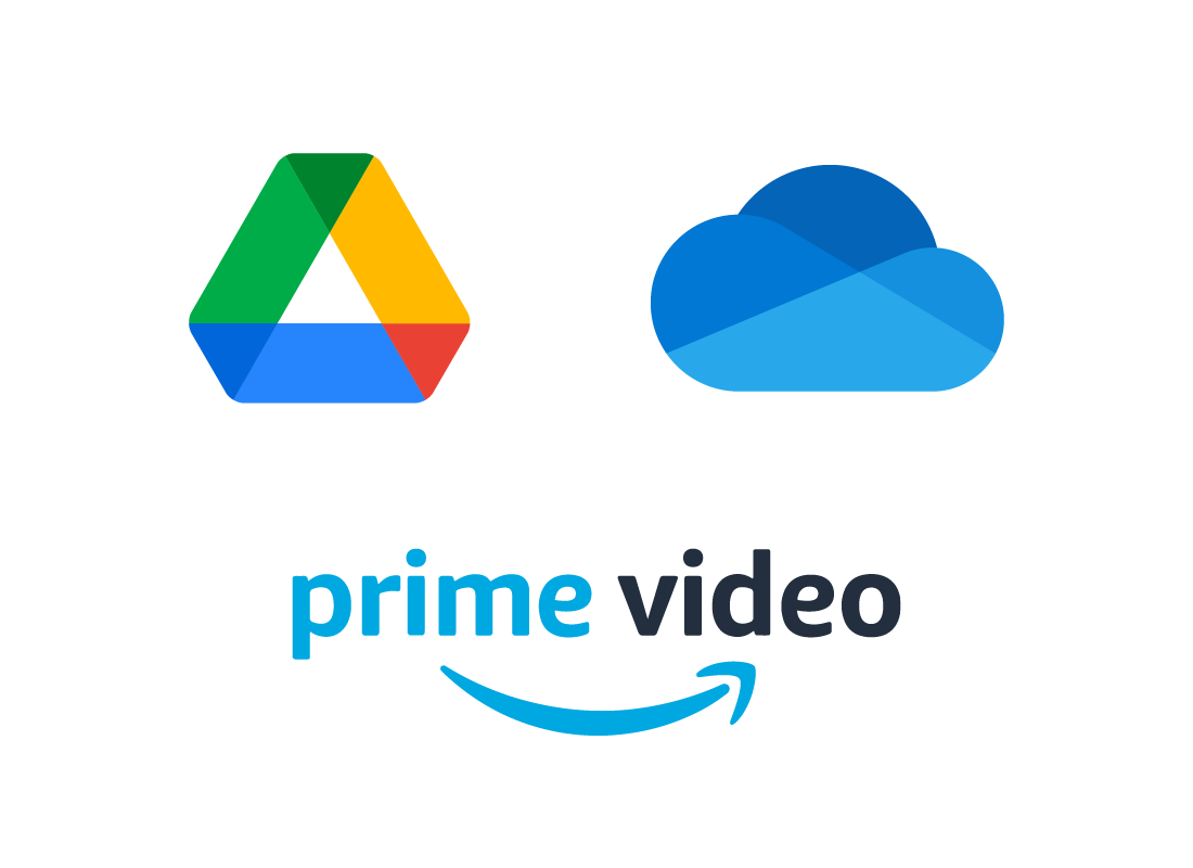 Logos of well-known cloud providers