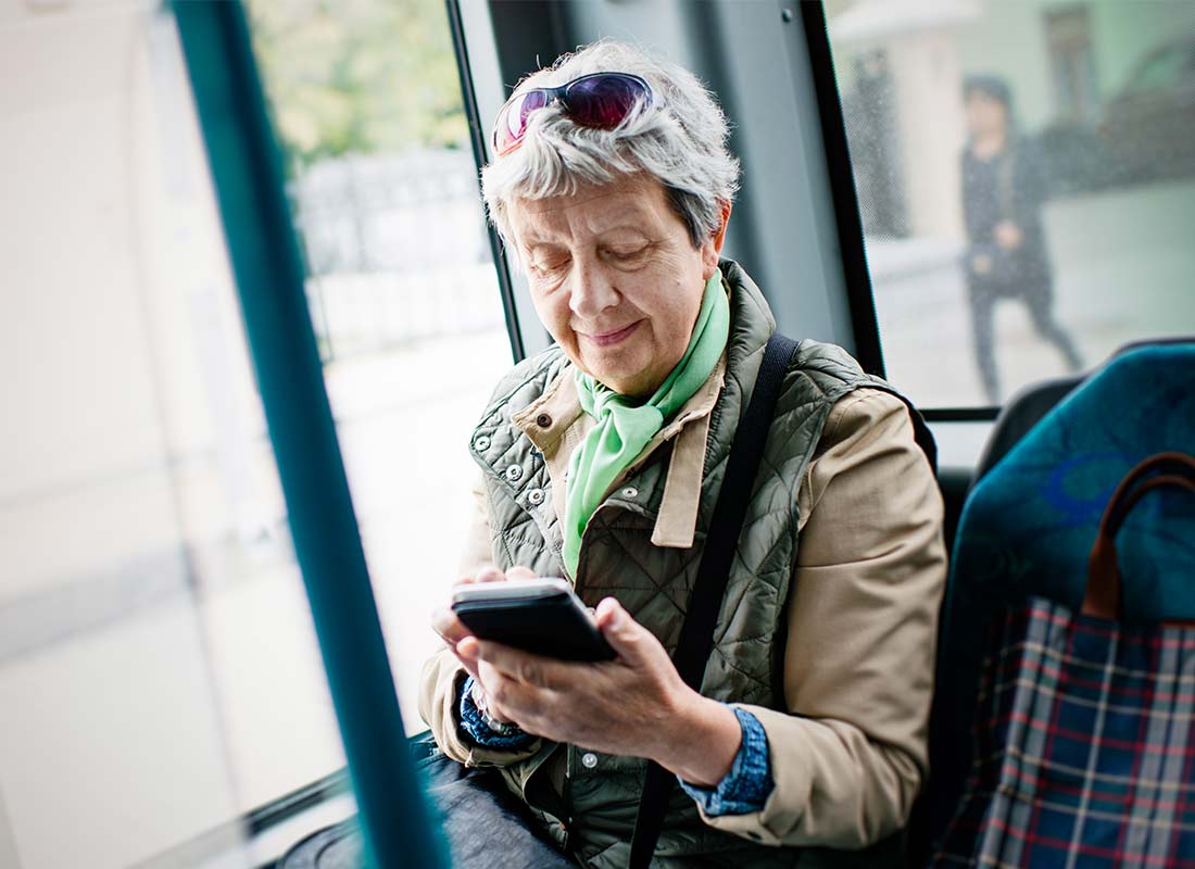 Keeping up to date whilst travelling on the bus