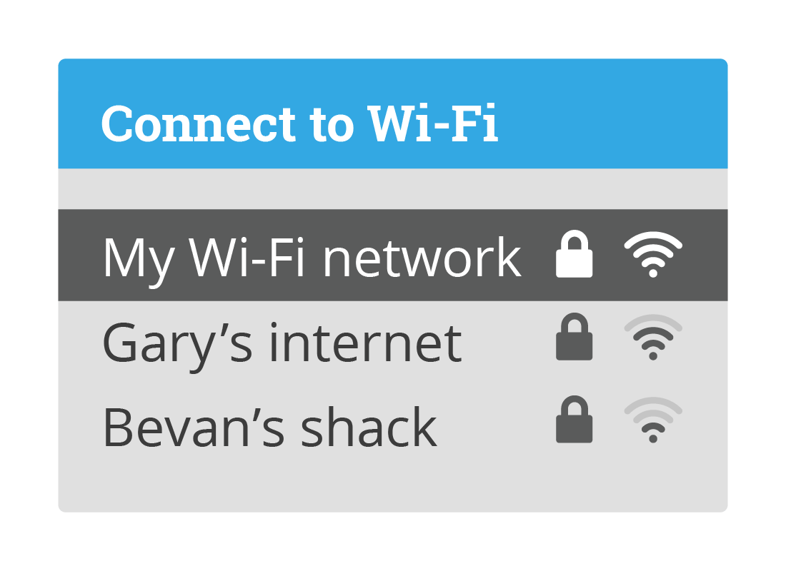 Home networks Connecting to my home network over WiFi