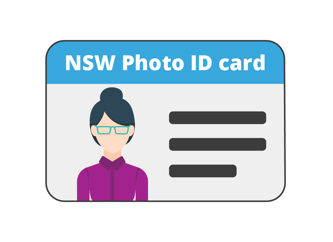 A photo ID card