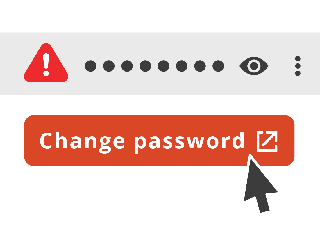 Creating a new password