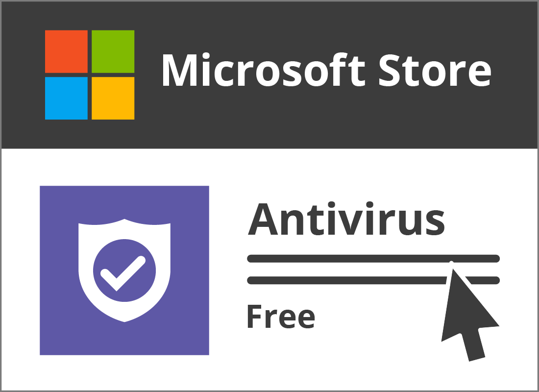 Downloading antivirus software from the Microsoft store