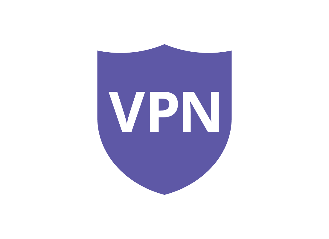 AA shield with VPN printed on it
