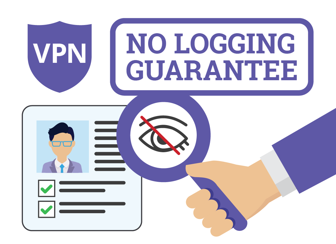A VPN preventing your usage from being logged