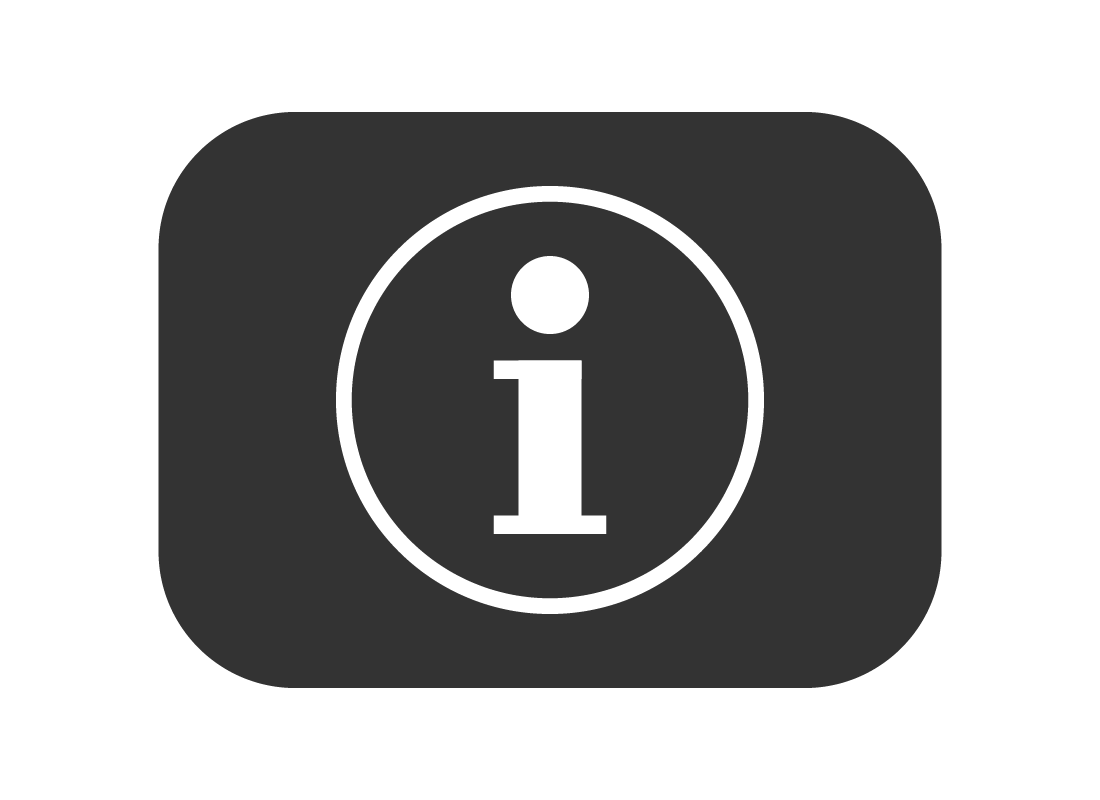 The little i icon for information