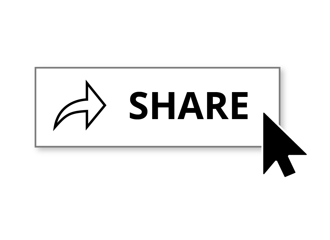 The Share button on YouTube