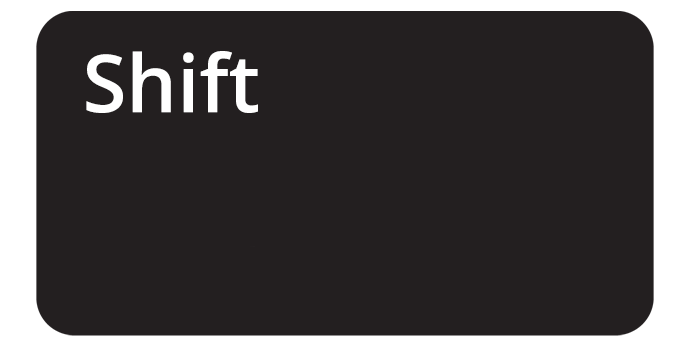 Shift键（换档键）
