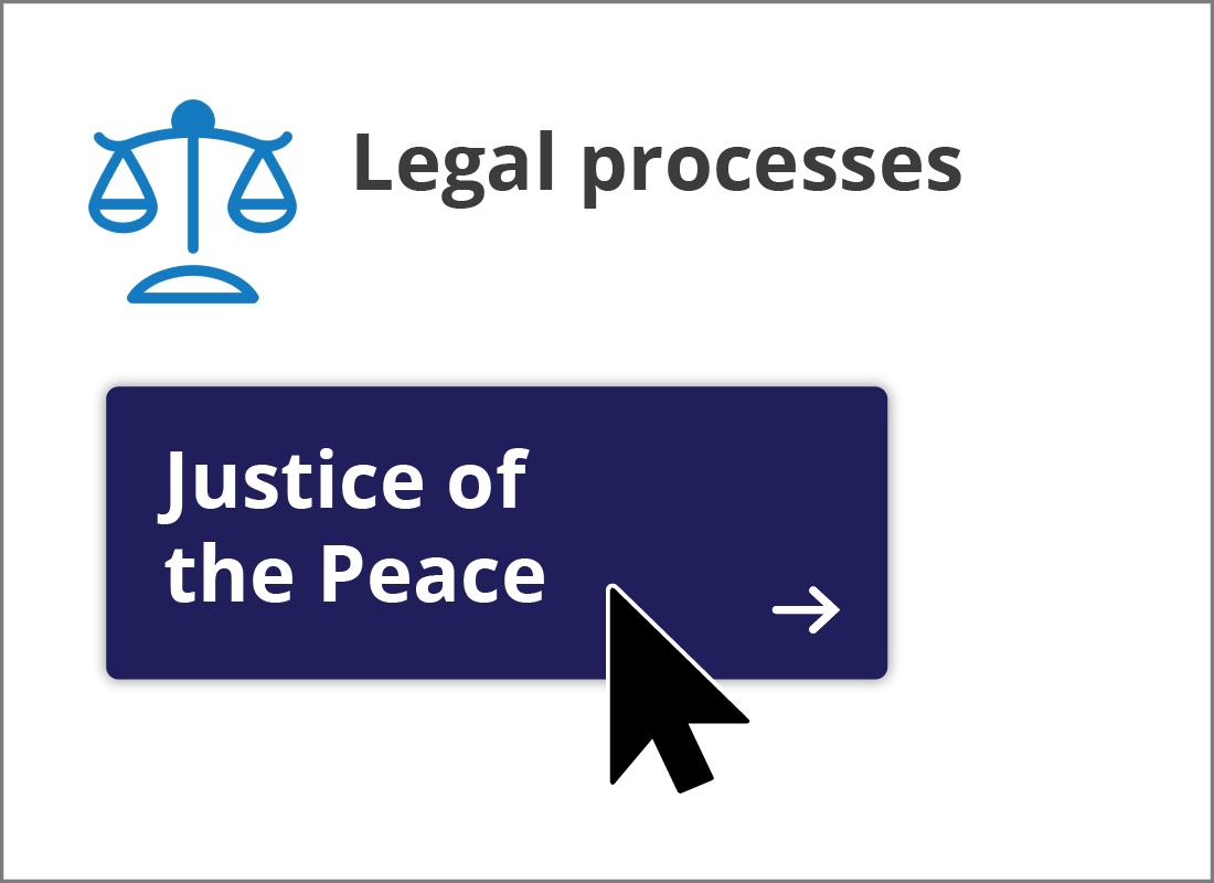 An illustration of a Justice of the Peace link in a Legal processes category