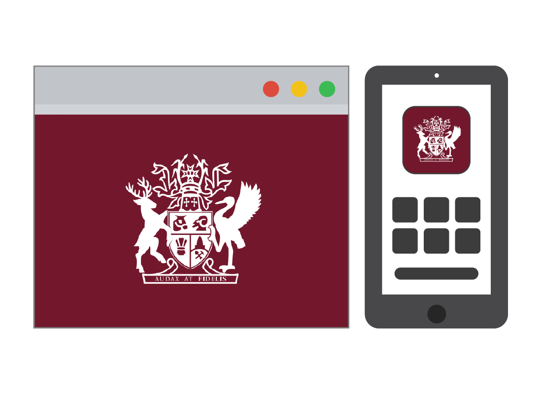 QLD website and app on smartphone