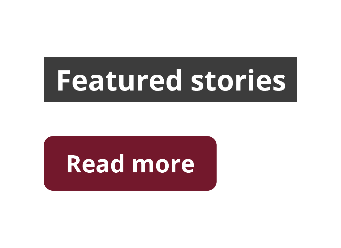 The features stories and Read more icons