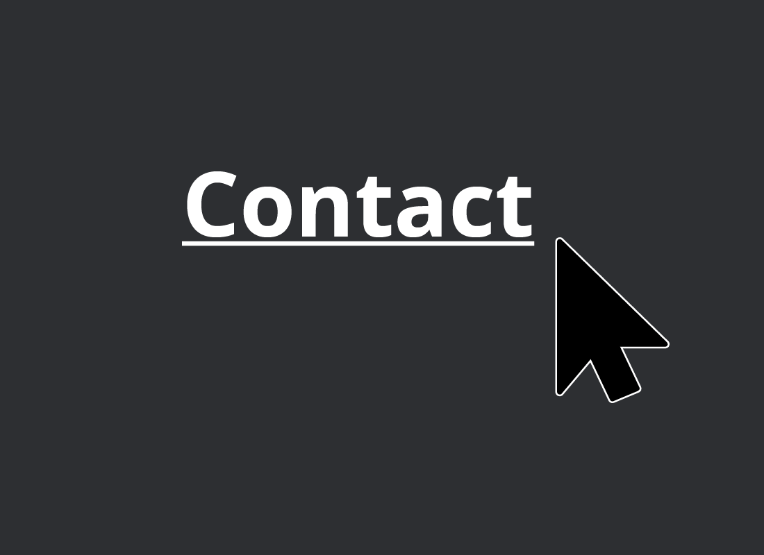 An illustration of a Contact us link on a web page.