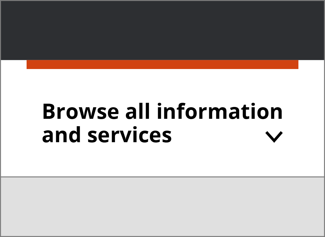 An illustration of the Browse all information and services link on the WA.gov.au website.