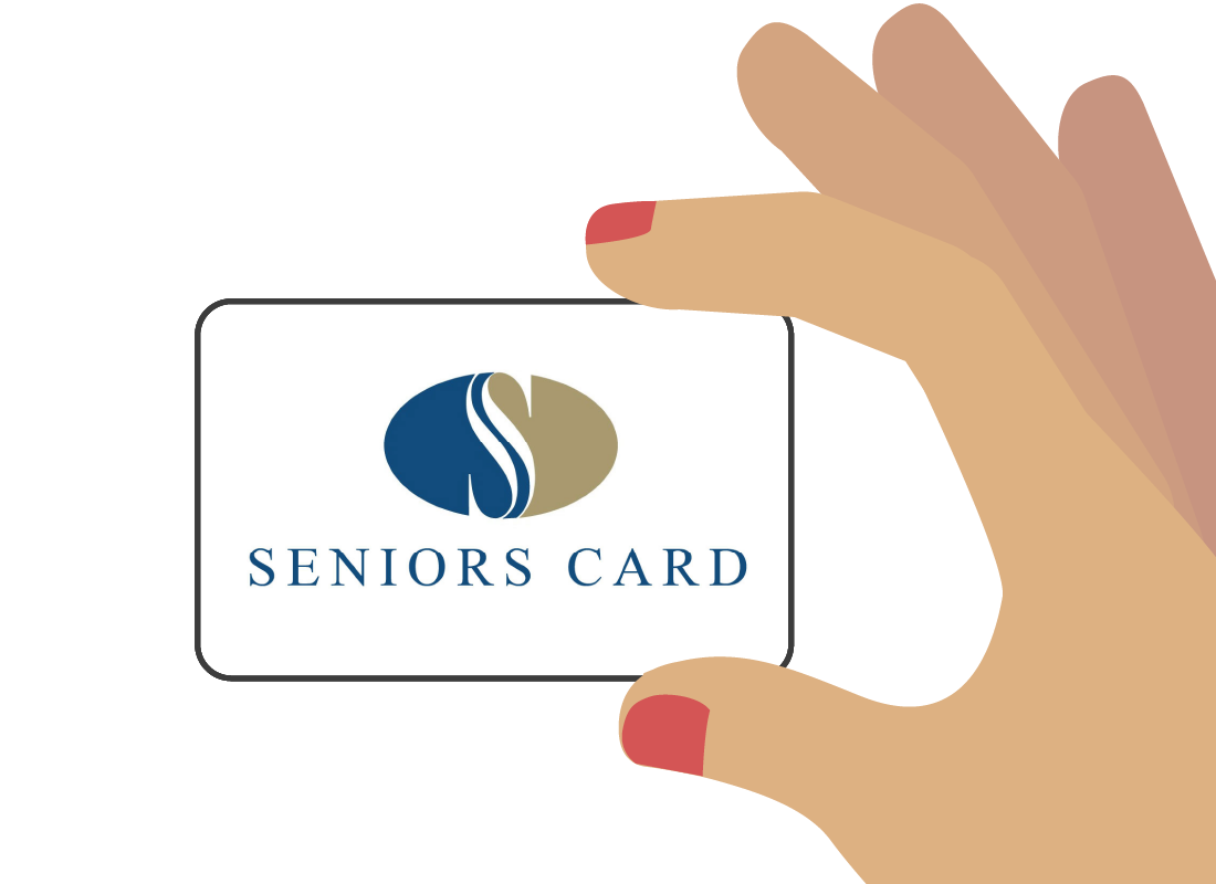 An illustration of a Seniors Card