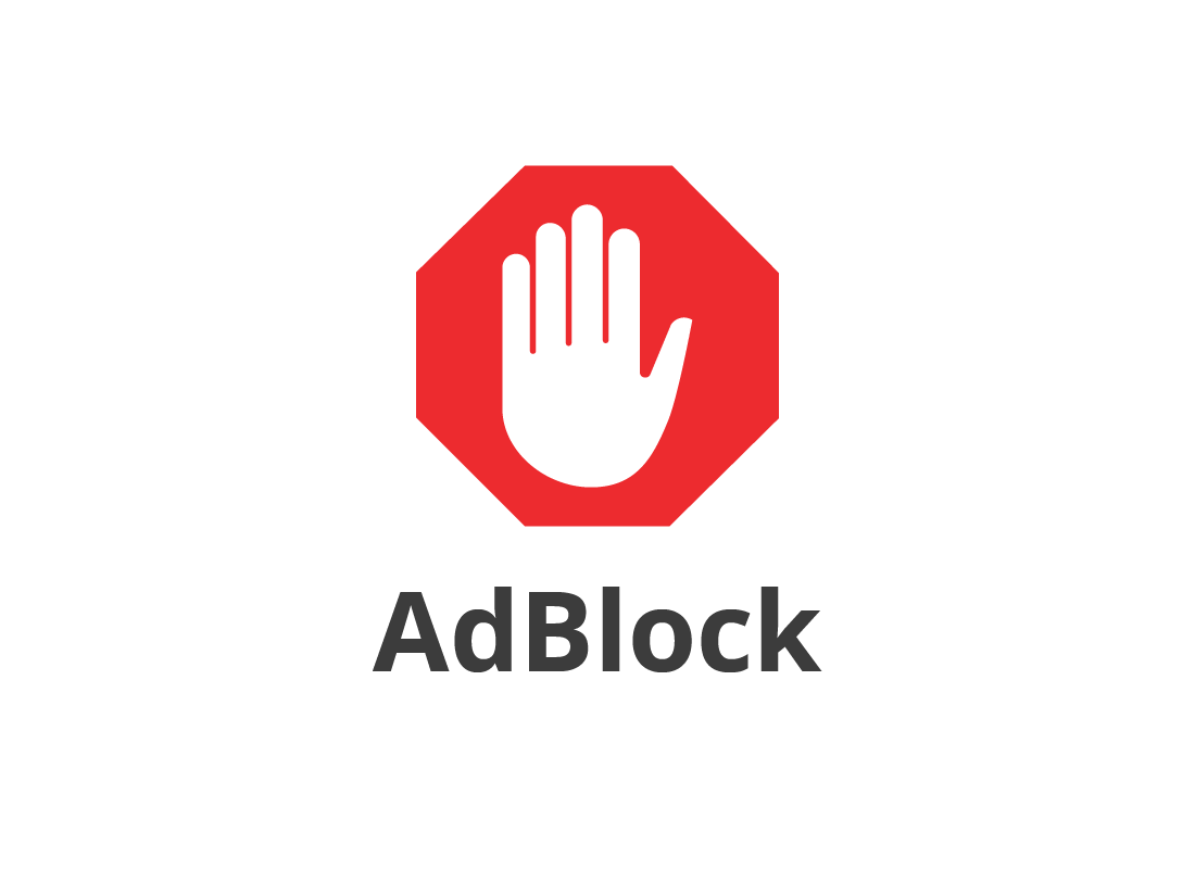 A logo for an ad blocking extension