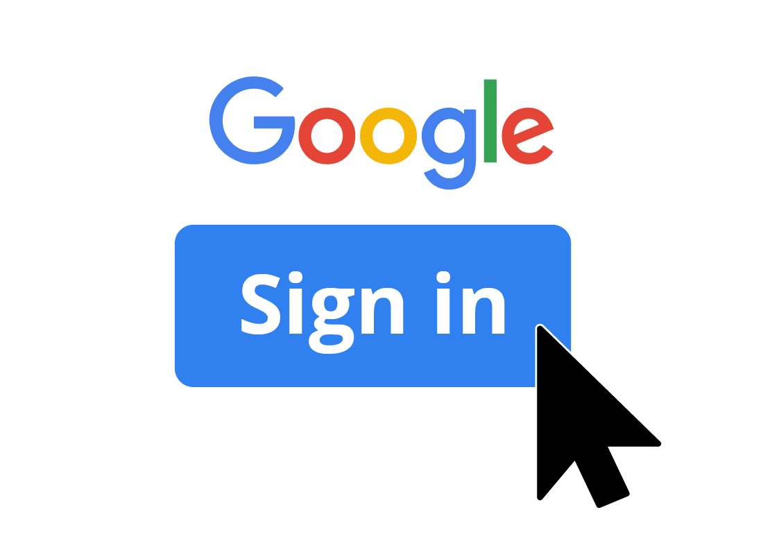 The Google Sign in button