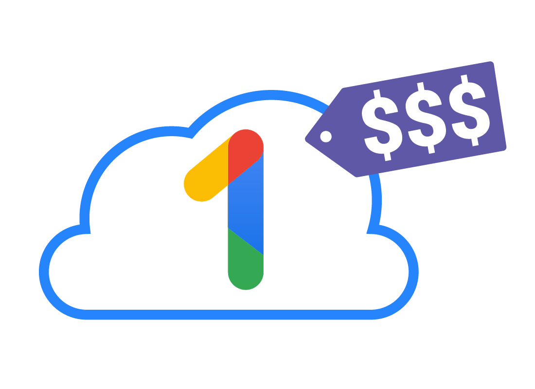 The Google One cloud app icon