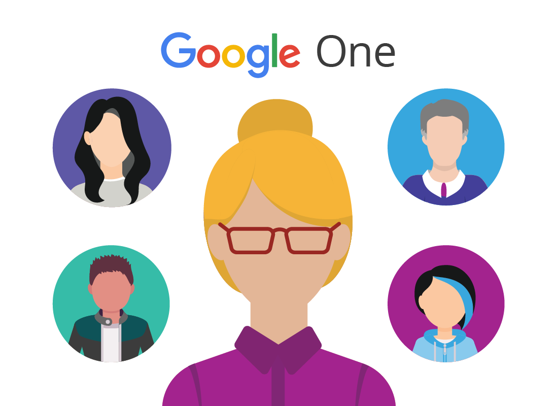 Google One accounts can be shared with friends and family