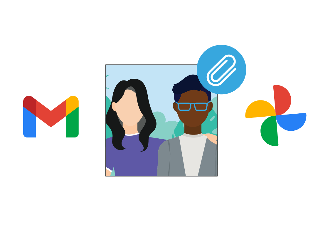 Linking your Photos to Gmail is easy with Google cloud apps