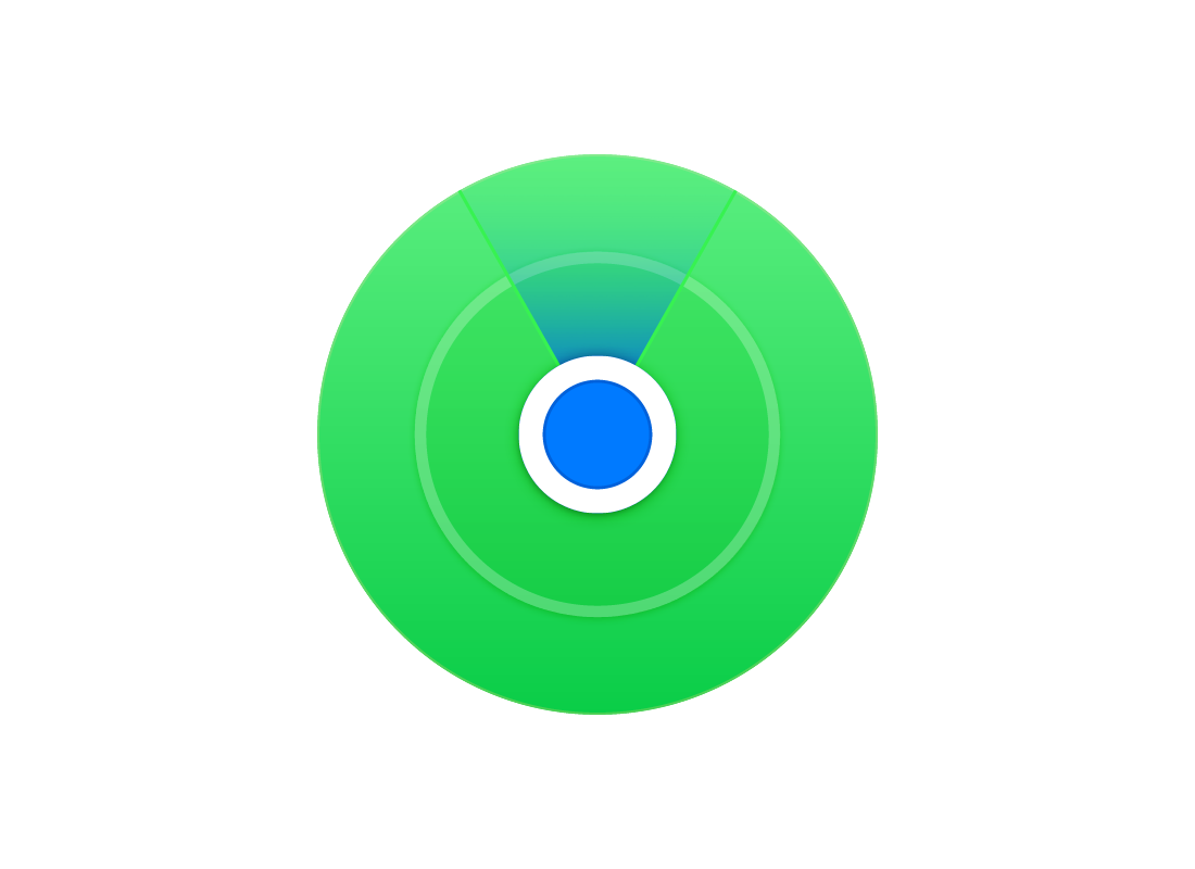 The Apple Find My app icon