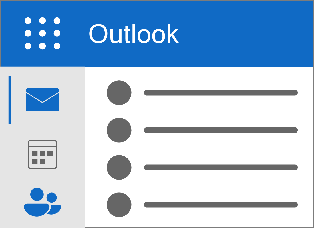 Outlook interface