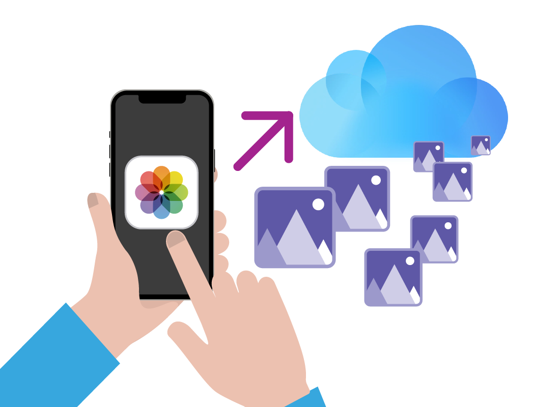 Saving photos to the cloud