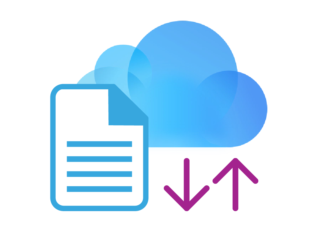 Saving a document to the cloud
