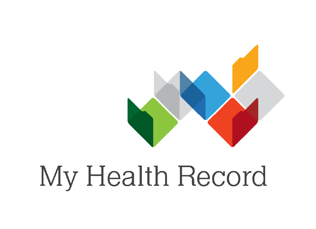 The My Health Record logo