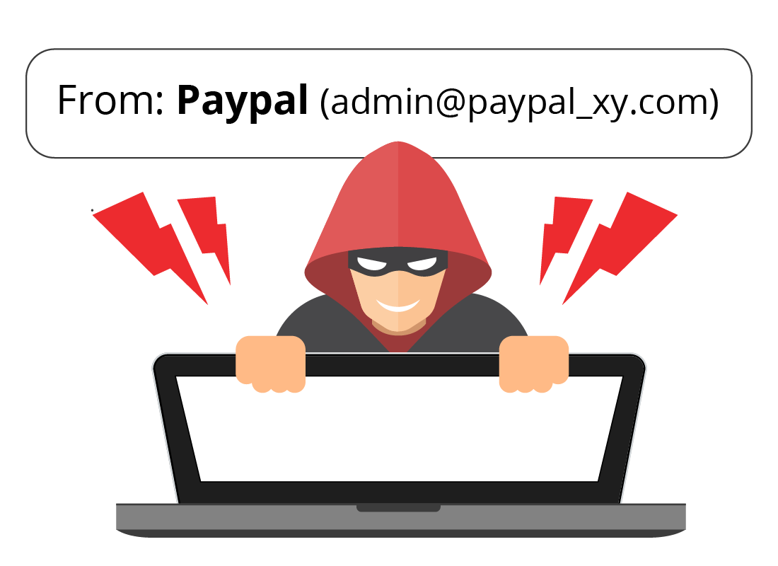 Hacker pretending to be from PayPal